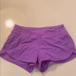 Girls purple Ivivva speedy short